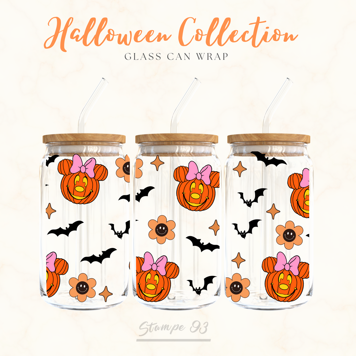 Disney Halloween Wrap UV DTF Sticker