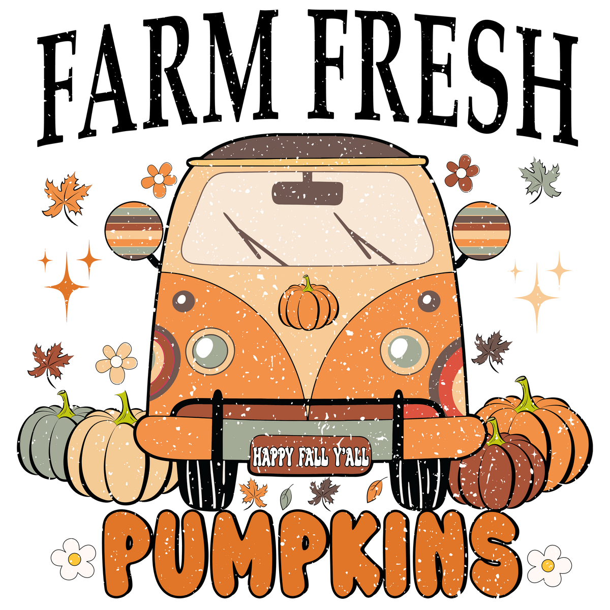 Farm Fresh Pumpkins Transfer