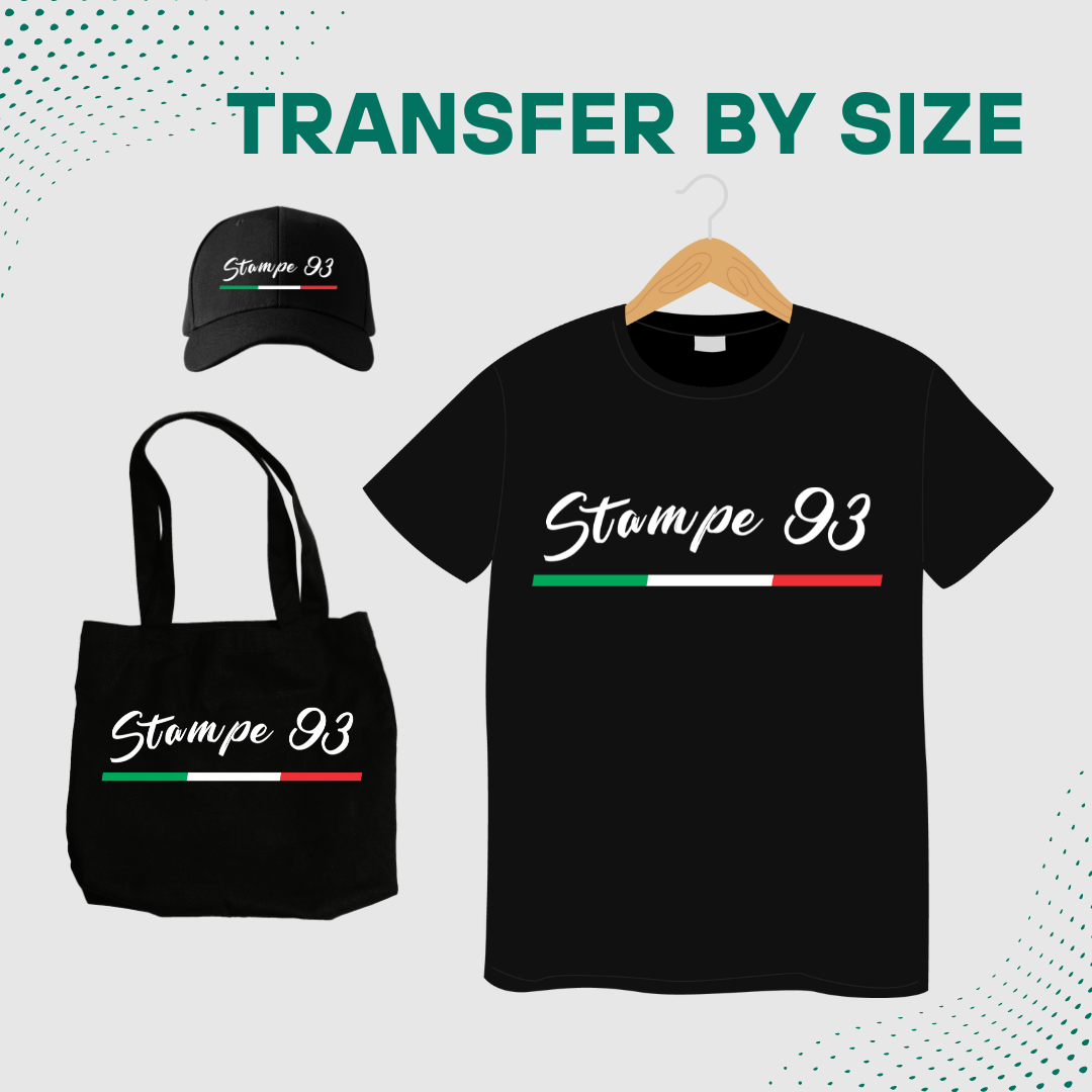 DTF Transfers by Size