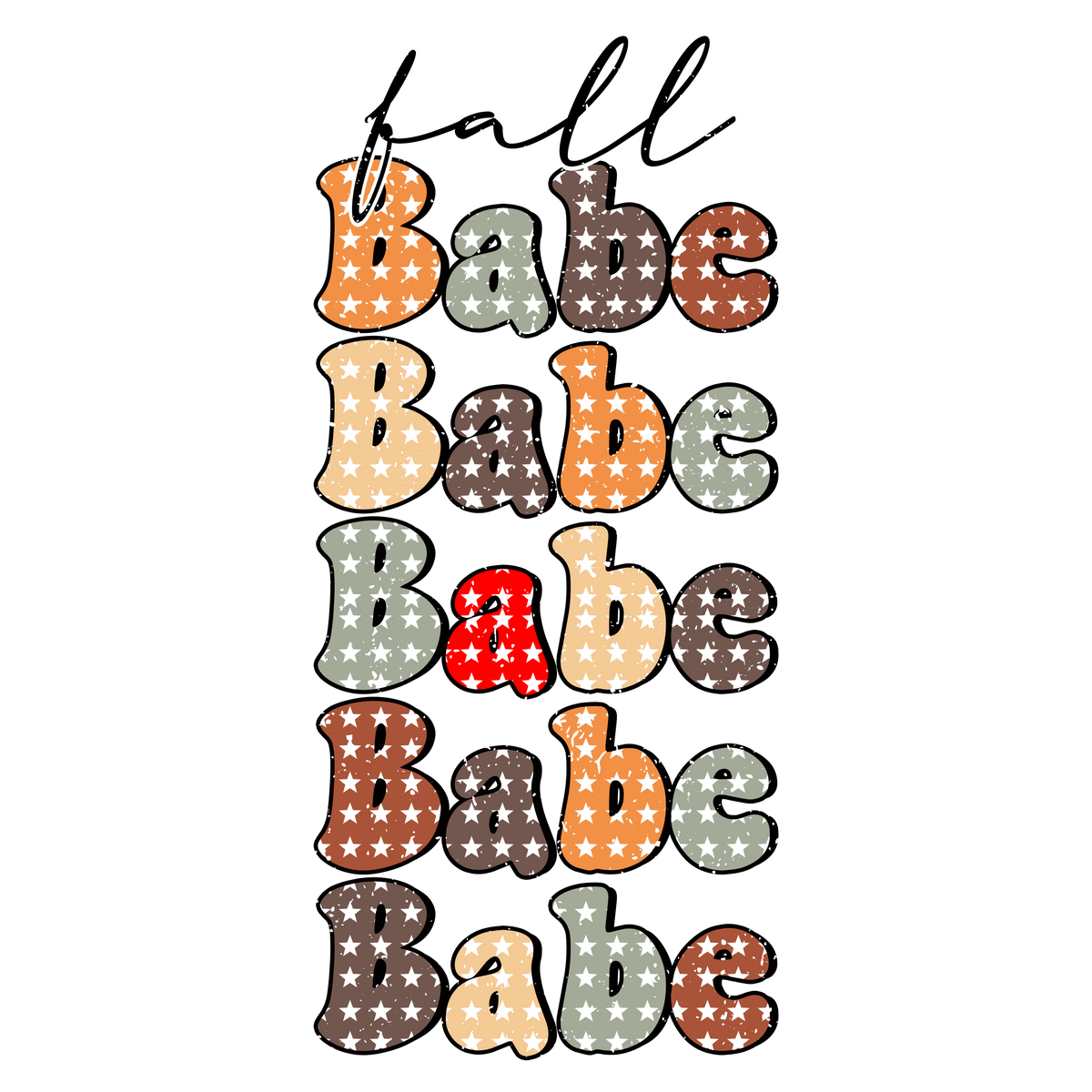 Fall Babe Transfer