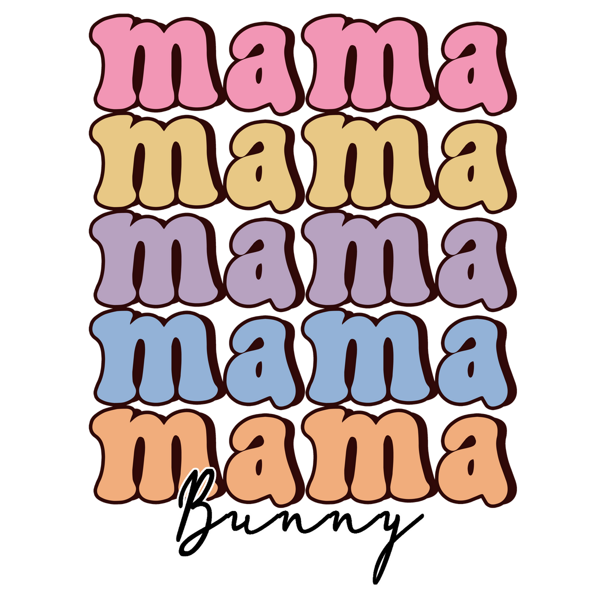 Mama bunny Transfer
