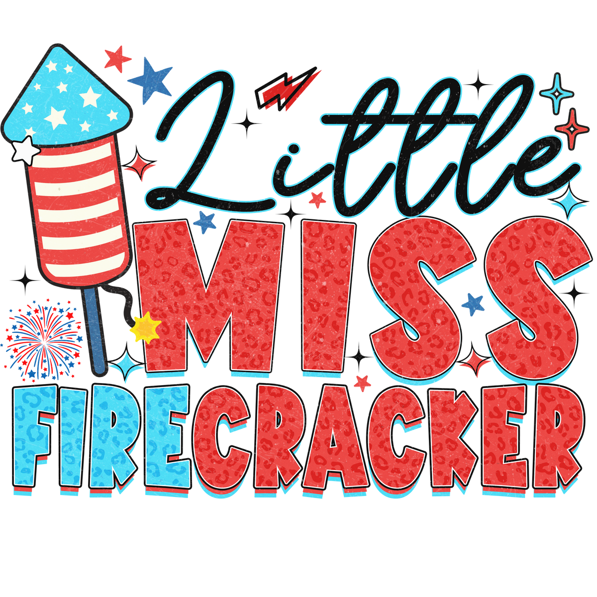 little miss firecracker  Transfer